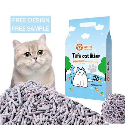 주문 프리미엄 6L 토푸 고양이 쓰레기 경제적인 최고의 비취가 고양이의 쓰레기 online manufacture
