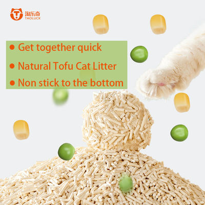 comprare Tofu Cat Litter Naturale Rapido agglomeramento Alta assorbimento Basso livello di polvere Biodegradabile Cat Litter fabbricazione online