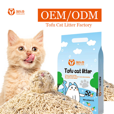 acheter 6L de déchets végétaux de tofu, sable dégradable, sans odeur, déchets de chats, écologique online manufacture