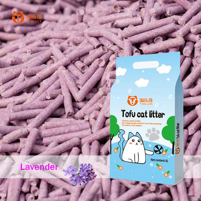 comprar Comércio a retalho Biodegradável Eco-Friendly Fast Clumping Tofu Cat Litter Safe to Flush for Home Use fabricação em linha