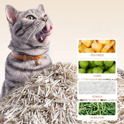comprar Fornecedor de lixo de gato de tofu de alto desempenho Material à base de plantas, controlo de odores, embalagens personalizáveis fabricação em linha