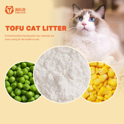 comprar Premium Biodegradável de baixo teor de poeira e de rápida aglomeração Tofu Cat Litter Sand para cuidados seguros e ecológicos de animais de estimação fabricação em linha