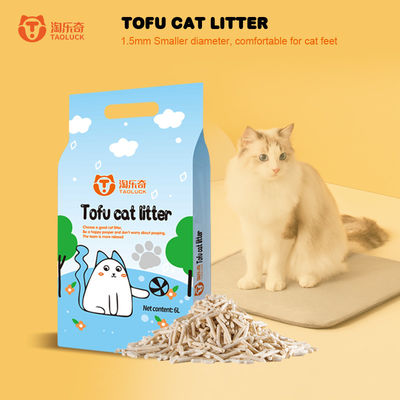 acheter Haute rentabilité 100% de sable pour animaux de compagnie non toxique 1,5 mm 2,0 mm Litter sans poussière à faible traçage 99,9% contrôle des odeurs Aucun additif nocif Litter pour chat qui peut être rincé online manufacture