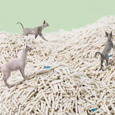 Beli 70% Tofu 30% Bentonite Cat Litter Dia 1.8mm 2.0mm Low Dust Cat Litter online manufacture