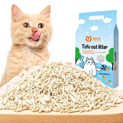 Mua OEM ODM Tofu Cat Litter Green Tea Tofu Sand Litter Bulk Flushable Soya Kitty Litter online manufacture