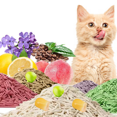 comprar Areia para Gatos de Tofu com Baixa Poeira Feita de Fibras Naturais de Plantas, Projetada para Lares Limpos e Ambientes Confortáveis para Animais de Estimação fabricação em linha