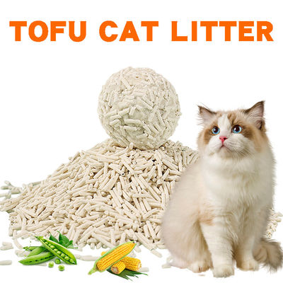 kupować Premium Tofu Cat Litter wykonany z włókien roślinnych przeznaczonych do spożycia, oferuje wyjątkową dezodoryzację, szybkie gromadzenie, niski poziom pyłu, miękką konsystencję i przyjazne dla środowiska cechy idealne dla międzynarodowych nabywców produkcja online