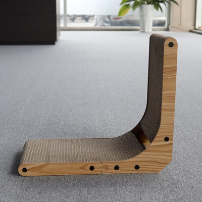 Buy Customized Cat Scratcher Pad Corrugated Paper Cat Scratching Furniture online manufacture