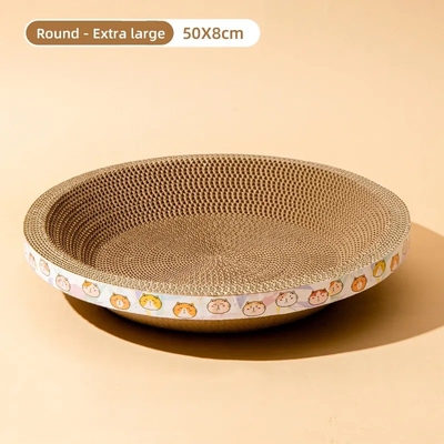 خرید ODM گرد کارتونی گربه خارش کننده لباس مقاوم گربه خارش کننده گرد online manufacture