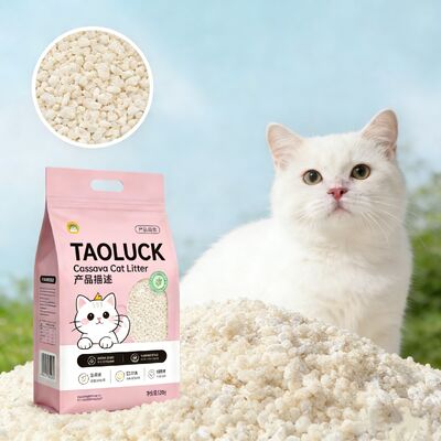acheter Litter de chat à base de tofu à accumulation rapide avec contrôle d'odeur et litter de chat à base de plante à faible teneur en poussière fabrication en ligne