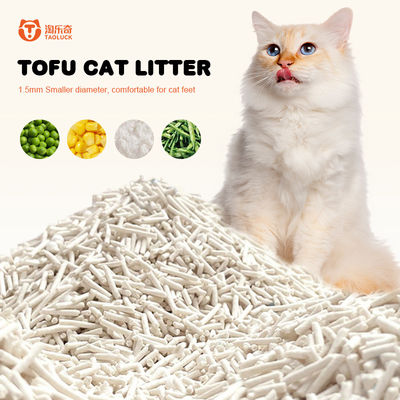 Factory Direct Dust Free Flushable Eco Friendly Tofu Cat Litter for Odor Control and Quick Clumping