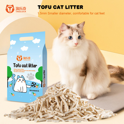 Tofu Cat Litter Low Dust Biodegradable 100% Plant Cat Litter Highly Adsorbent